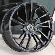 Audi Wheels 1618 21x9.0 5x112 Gloss Black fit A5 S5 A6 S6 A7 A8 Q3 Q5 SQ5