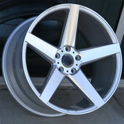 Toyota Wheels 1967 19x8.5/19X9.5 5x114.3 Silver Machined Face fit Avalon Crown IS200 IS250