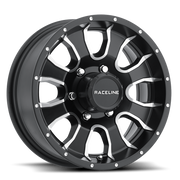 Raceline Wheels 861M-Mamba Black And Milled