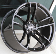 Dodge Wheels F1199 20x11 5x115 Gloss Black fit Charger SRT Challenger SRT Hellcat Widebody only