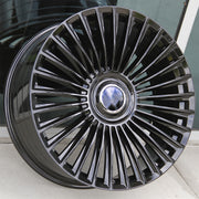Land Rover Wheels OS FF02 22x10 5x120 Flow Forged Gloss Black fit Range Rover Sport SVR HSE Autobiography