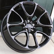 Dodge Wheels D003 20x10 5x127 Gloss Black fit Durango SRT Trackhawk Style