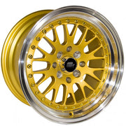 MST Wheels Mt10 Gold Machined Lip