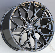 Audi Wheels OS Si01 22x10 5x112 ET32 Gloss Black Fit Audi Q5 SQ5 SQ7 Q7