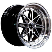 JNC Wheels JNC002 Black Machined Face