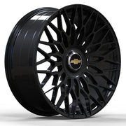 Chevy Wheels OS FF01 6x139.7 Flow Forged Gloss Black fit Silverado Tahoe Suburban