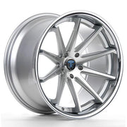Rohana Wheels RC10 Machine Silver Chrome Lip