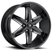 Foose Wheels Slider Gloss Black Milled