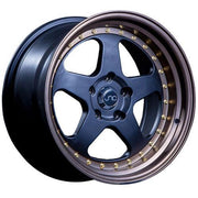 JNC Wheels JNC010 Matte Black Matte Bronze Lip