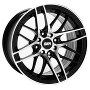 STR Wheels STR511 Black Machined Face
