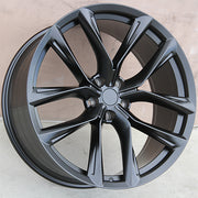 Tesla Wheels 5552 19x8.5 5x114.3 Matte Black fit Model 3 Arachnid