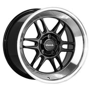 Klutch Wheels ML1 (Deep) Gloss Black Machined Lip