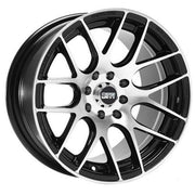 STR Wheels STR517 Black Machined Face