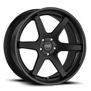 Concept One Wheels CS6 Matte Black Gloss Black Lip