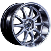 JNC Wheels JNC019 Silver Machined Lip