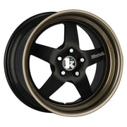 Klutch Wheels SL5 Matte Black Gloss Bronze Lip