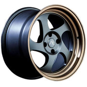 JNC Wheels JNC034 Matte Black Bronze Lip