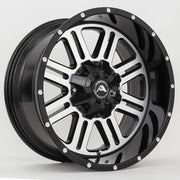 American Offroad Wheels A106 Black Machine