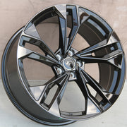 Audi Wheels T823 20x9 5x112 Gloss Black fit A4 S4 A5 S5 A6 S6 A7 A8 Q3 Q5 TT RS5