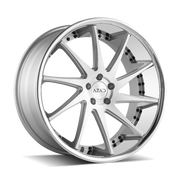 Azad Wheels AZ23 Brushed Stainless Chrome Lip