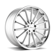 Azad Wheels AZ24 Brushed Stainless Chrome Lip