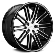 Azad Wheels AZ22 Black Milled