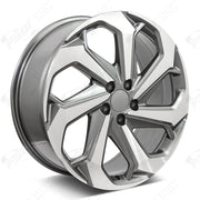 Honda Wheels F066 20x8 5x114.3 Gunmetal Machined fit Accord Civic CR-V Breeze Clarity Avancier LX Sport Style