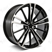 Toyota Wheels F081 20x8 5x114.3 Black Machined fit Avalon Camry RAV4 C-HR