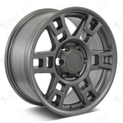 Toyota Wheels F096 17x8 6x139.7 Matte Gunmetal fit 4Runner FJ Cruiser Sequoia Tacoma TRD Style