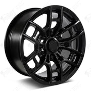 Toyota Wheels F156 16x8 6x139.7 Flow Forged Matte Black fit 4Runner FJ Cruiser Tacoma TRD Style