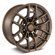 Toyota Wheels F156 17x8 6x139.7 Matte Bronze fit 4Runner FJ Cruiser Sequoia Tacoma TRD Style
