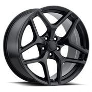 Chevy Wheels FR27 20x9/20x10 5x120 Matte Black fit Camaro Z28 Style