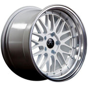 JNC Wheels JNC005 White Machined Lip