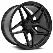 Chevy Wheels M755 18x9.5/18x11 5x120.65 Gloss Black fit Corvette C5 C5 Z06 C6 C7 C7 Z51 ZR1 Style