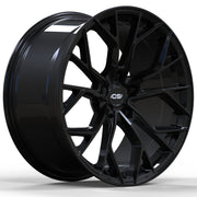 Mercedes Benz Wheels Si03 19x8.5/19x9.5 5x112 ET+32 Gloss Black fit C E CL CLK SLK S Class 300 350 450 550