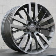 Land Rover Wheels 1278 22x10 5x120 Gunmetal Machined fit Range Rover Sport SVR HSE Autobiography Discovery