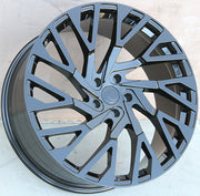 Land Rover Wheels 5076 22x9.5 5x120 Gloss Black fit Range Rover Sport SVR HSE Autobiography Discovery