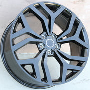 Land Rover Wheels 1602 22x9.0 5x108 Gloss Black fit Range Rover Evoque Velar Discovery Sport