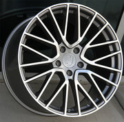 Porsche Wheels 5351 21x10 5x130 Gunmetal Machined Face fit Cayenne S GTS Turbo