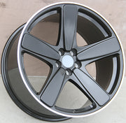Porsche Wheels 5568 20x9/20x10 5x112 Black Machined fit Macan S GTS Turbo