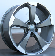 Audi Wheels 5612 20x9 5x112 Gunmetal Machined fit A5 S5 A7 A8 7 S8 SQ5 Rotor
