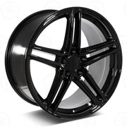 Mercedes Benz Wheels 5619 19x8/19x9 5x112 Gloss Black fit A Class B Class C Class 180 200 220 300 400