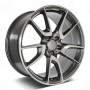 Mercedes Benz Wheels 5625 20x8.5/20x9.5 5x112 Gunmetal Machined fit C E Class 250 280 300 350