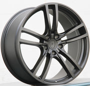 Porsche Wheels 5628 21x9.5 5x130 Matte Black fit Cayenne S GTS Turbo