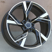 Audi Wheels 5667 20x9 5x112 Black Machined fit A4 S4 A5 S5 A6 S6 A7 A8 Q3 Q5 TT RS