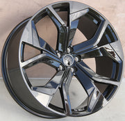 Audi Wheels 5673 22x9.5 5x112 Gloss Black fit Q3 Q5 SQ5 Q7 SQ7 Atlas