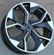 Audi Wheels 5673 22x10 5x112 Black Machined fit Q3  SQ5 Q7 Q8 SQ7