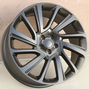 Land Rover Wheels 6141 22x9.5 5x120 Matte Black fit Range Rover Sport SVR HSE Autobiography Discovery
