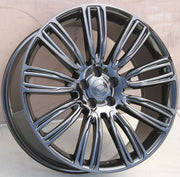 Land Rover Wheels 9034 22x9.5 5x120 Gloss Black fit Range Rover Sport SVR HSE Autobiography Discovery