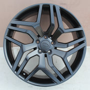 Land Rover Wheels 1180 22x9.5 5x108 Matte Black fit Range Rover Evoque Velar Discovery Sport